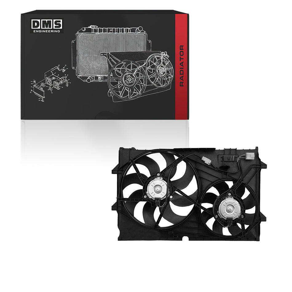 Holden Commodore VY (2002 - 2004) Dual Radiator Thermo Cooling Fan Assembly