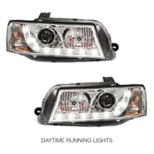 Holden Commodore VZ HSV (2004 - 2007) Crystal DRL LED Projector Headlights LH + RH