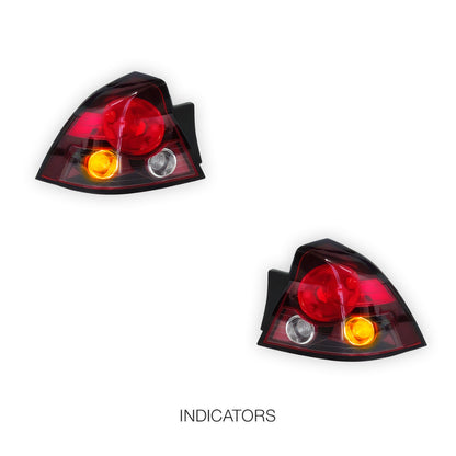 Holden Commodore VZ (2004 - 2007) Smoked Tail Lights LH + RH