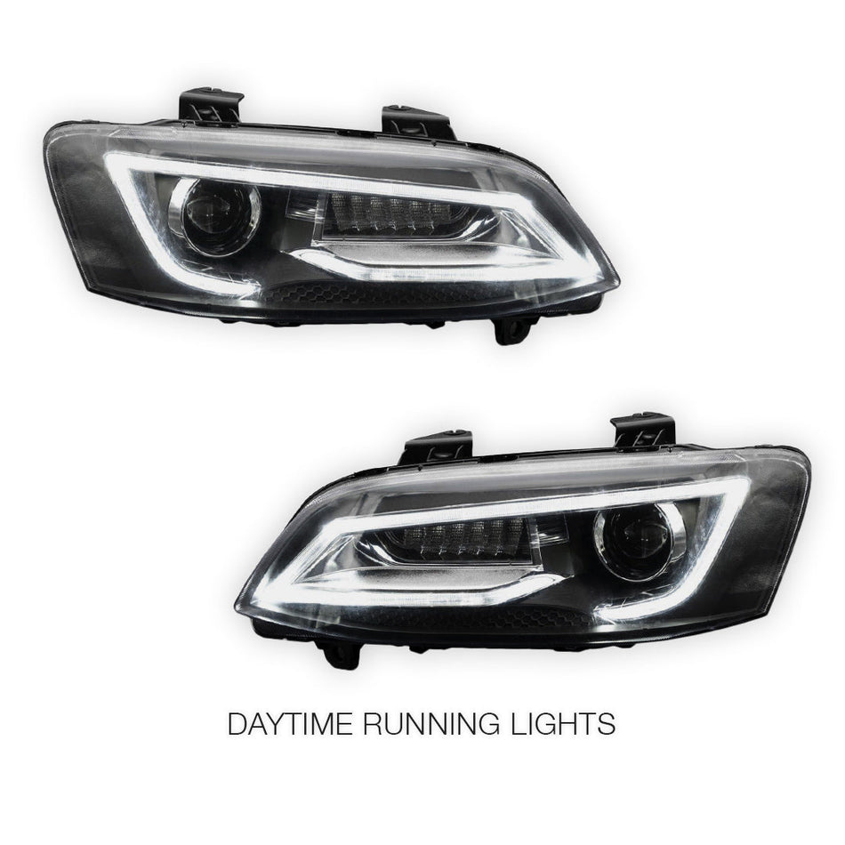 Holden Commodore VE Series 1 & 2 (2006 - 2013) Sequential Indicator Headlights LH + RH