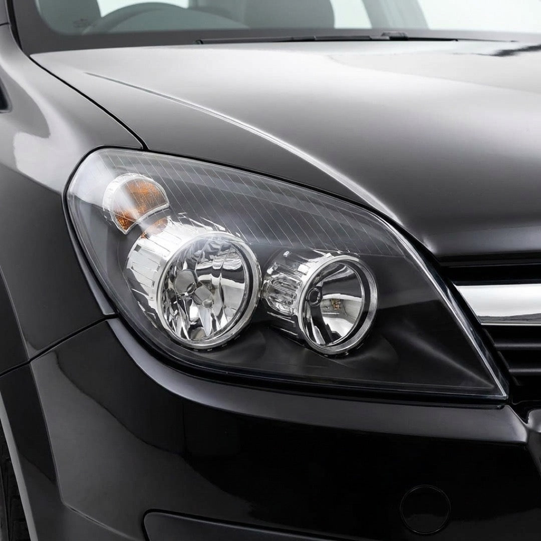 Holden Astra AH (2004 - 2010) Black OEM Style Headlights LH + RH