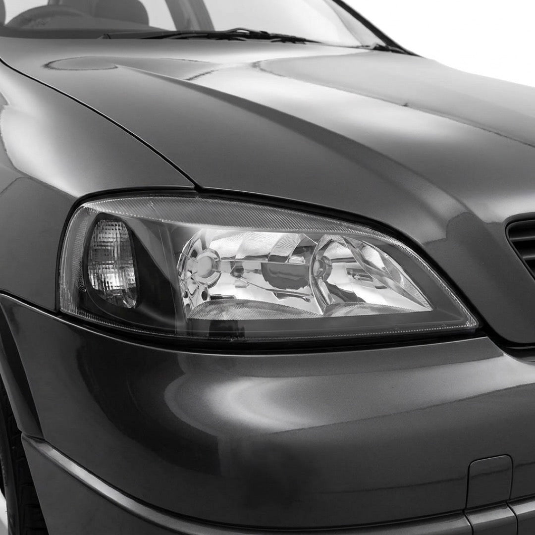Holden Astra TS (1998 - 2005) Black OEM Style Headlights LH + RH