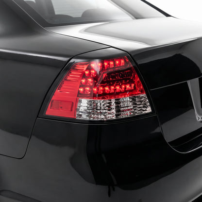 Holden Commodore VE Series 1 & 2 Sedan (2006 - 2013) Clear LED Tail Lights LH + RH