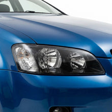 Holden Commodore VE Series 1 (2006 - 2010) Black OEM Style Headlights LH + RH
