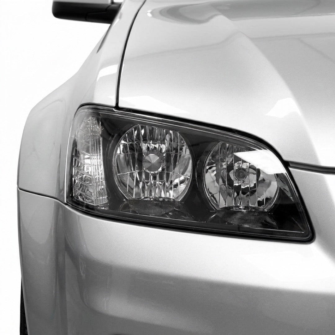 Holden Commodore VE Series 2 (2010–2013) Black Non-Projector OEM Replacement Headlights