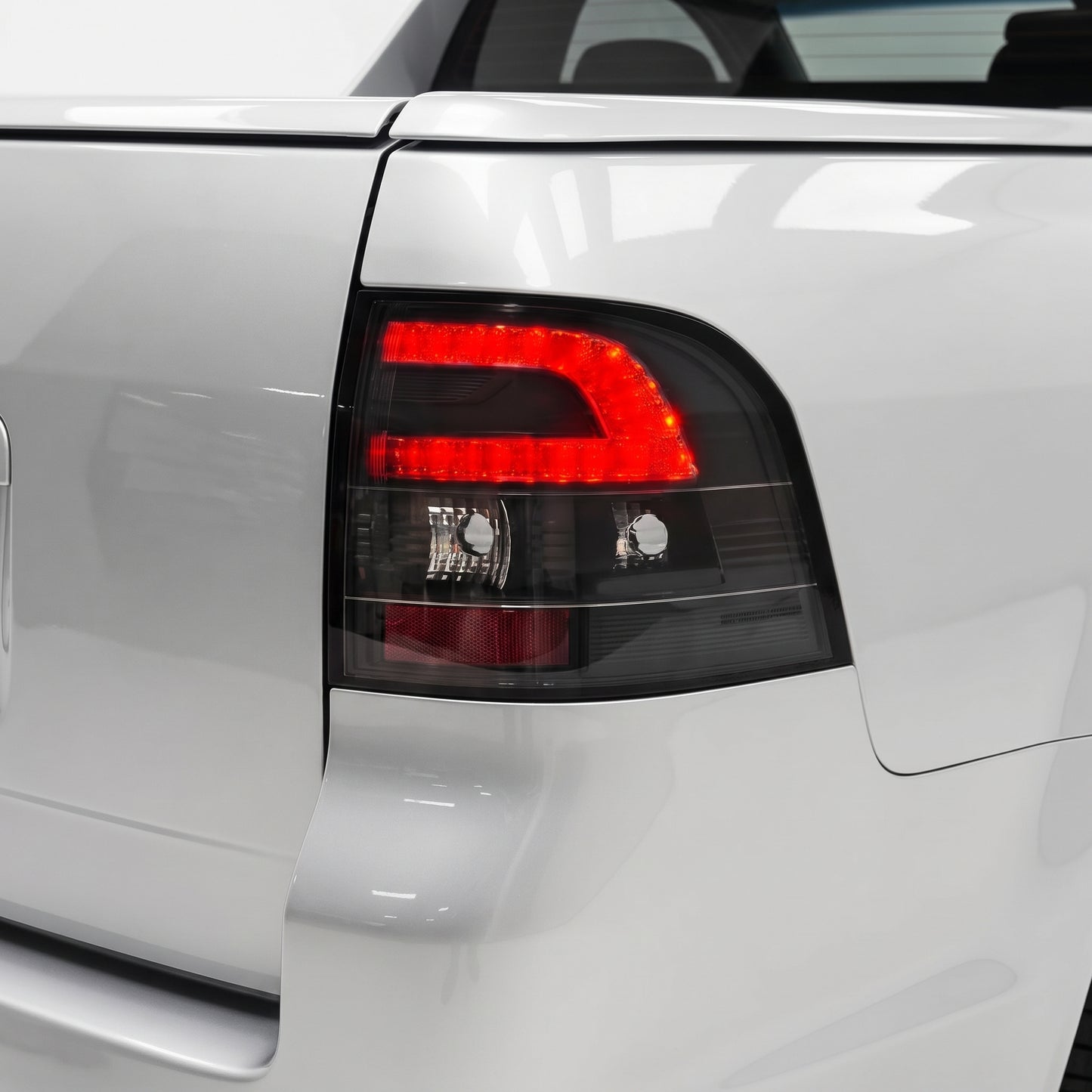 Holden Commodore VE UTE Series 1 & 2 (2007 - 2013) Black LED Tail Lights LH + RH