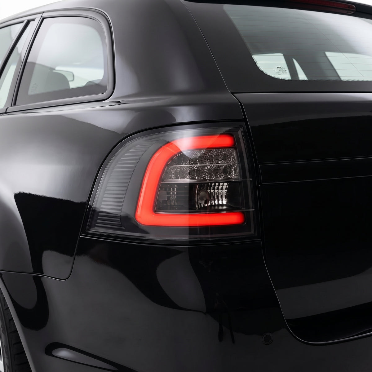 Holden Commodore VE / VF (2008 - 2016) Black 3D LED Tail Lights LH + RH installed