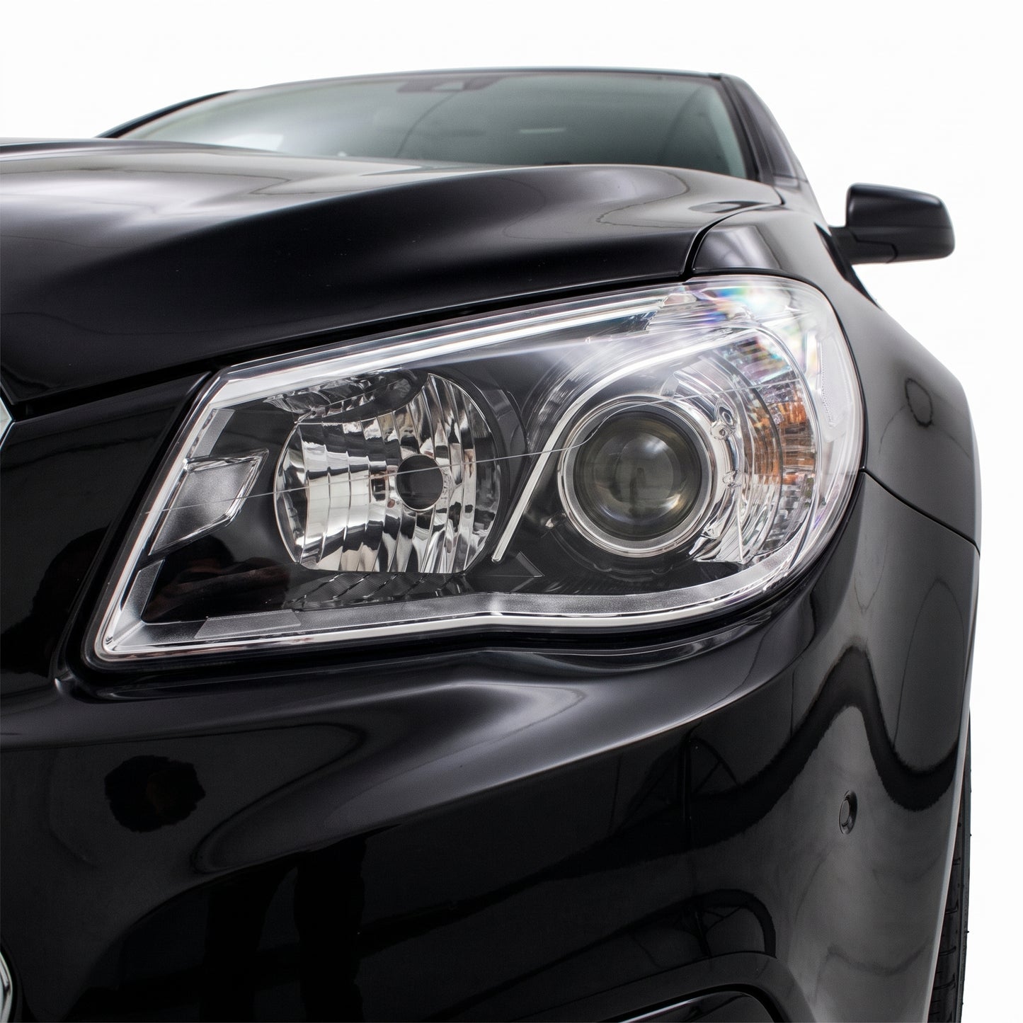 Holden Commodore VF SS SV6 (2013 - 2018) Black OEM Style Headlights LH + RH