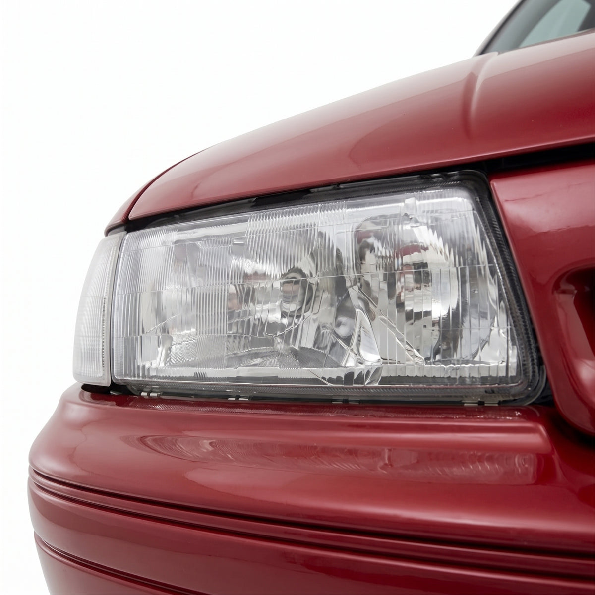Holden Commodore VN / VG (1988 - 1992) Headlights LH + RH installed close-up