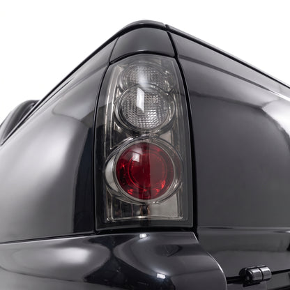 Holden Commodore VT VX VU VY VZ Ute Wagon (1997 - 2007) Smoked Tail Lights LH + RH installed close-up