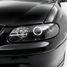 Holden Commodore VT (1997 - 2000) Black LED Halo Angel Eyes Altezza Headlights LH + RH