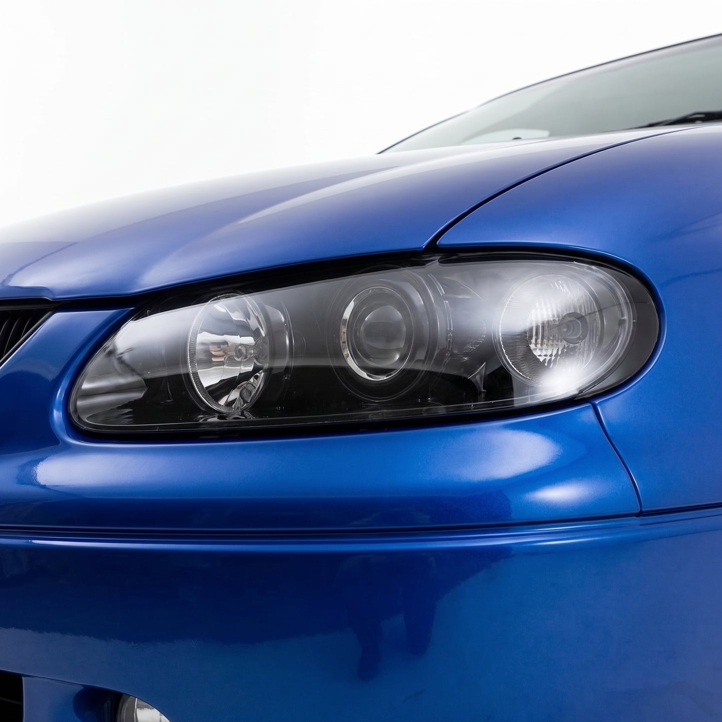 Holden Commodore VT (1997 - 2000) Black Projector OEM Style Headlights LH + RH