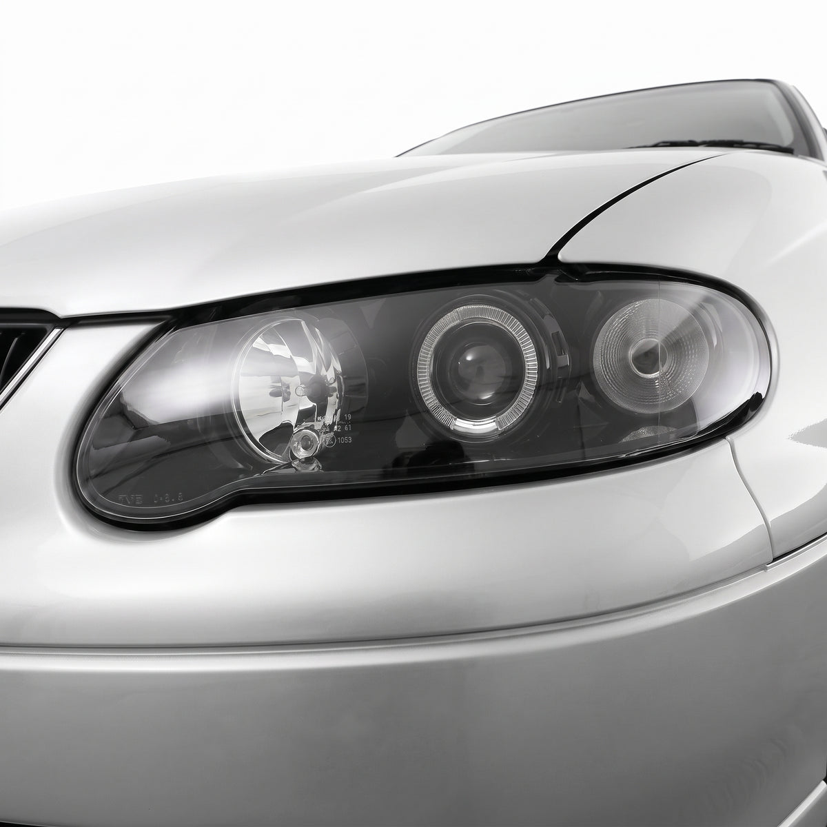 Holden Commodore VX / VU Altezza (2000 - 2002) Halo Angel Eyes Headlights LH + RH installed close-up