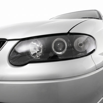 Holden Commodore VX / VU Altezza (2000 - 2002) Halo Angel Eyes Headlights LH + RH installed close-up