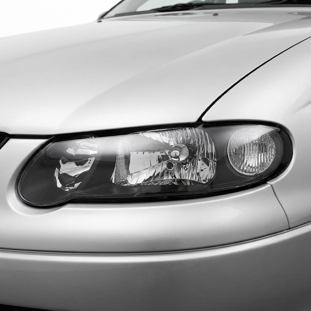 Holden Commodore VX VU (2000 - 2002) Black OEM Style Headlights LH + RH