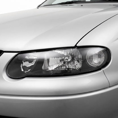 Holden Commodore VX VU (2000 - 2002) Black OEM Style Headlights LH + RH