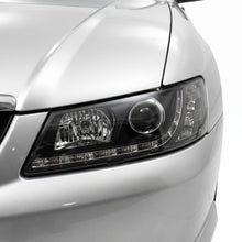 Holden Commodore VY (2002 - 2004) Black DRL LED Projector Headlights LH + RH