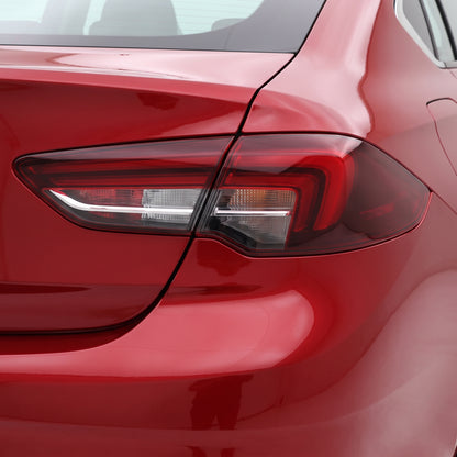 Holden Commodore ZB (2018 - 2020) Tinted Red Rear Garnish Tail Lights LH + RH installed