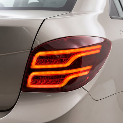 Holden Cruze JG / JH (2011 - 2016) Red Full 3D LED Stripe Tail Lights LH + RH installed
