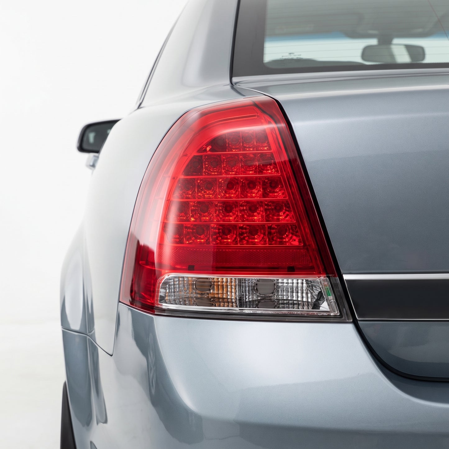 Holden Statesman WM (2006 - 2010) Clear Red LED Tail Lights LH + RH