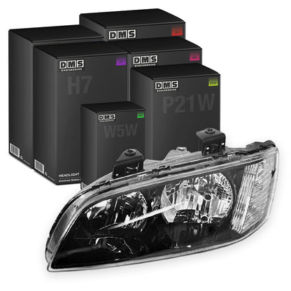 Holden Commodore VE Series 1 (2006 - 2010) Black OEM Style Headlights LH + RH