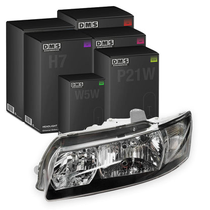 Holden Commodore VZ SV6 (2004 - 2007) Black OEM Style Headlights LH + RH