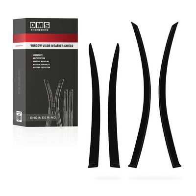 Honda Accord CP (2008 - 2013) Front and Rear Window Visor Weather Shields