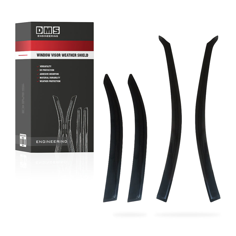 Honda Accord Euro CU (2008 - 2014) Front and Rear Window Visor Weather Shields