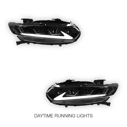 Honda Accord CV (2019 - 2022) Black Projector Headlights LH + RH