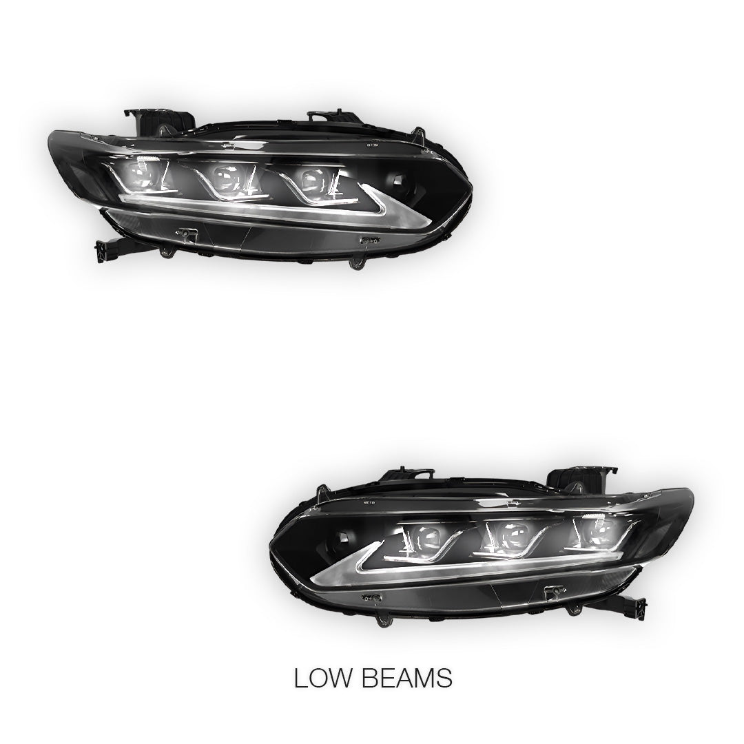 Honda Accord CV (2019 - 2022) Black Projector Headlights LH + RH