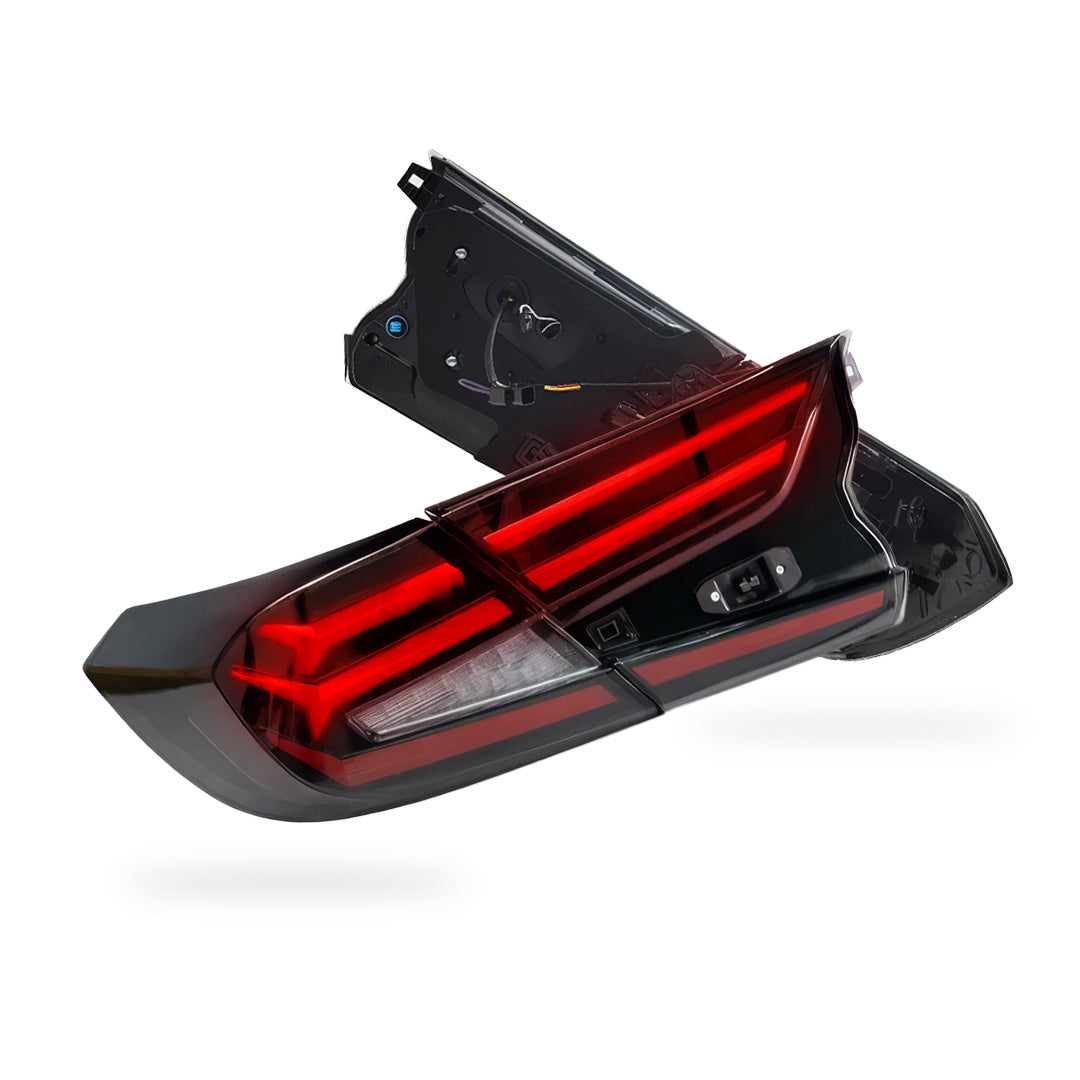 Honda Accord CV (2019 - 2022) Clear Animation DRL Sequential Tail Lights LH + RH