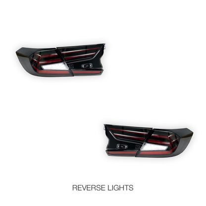 Honda Accord CV (2019 - 2022) Clear Animation DRL Sequential Tail Lights LH + RH