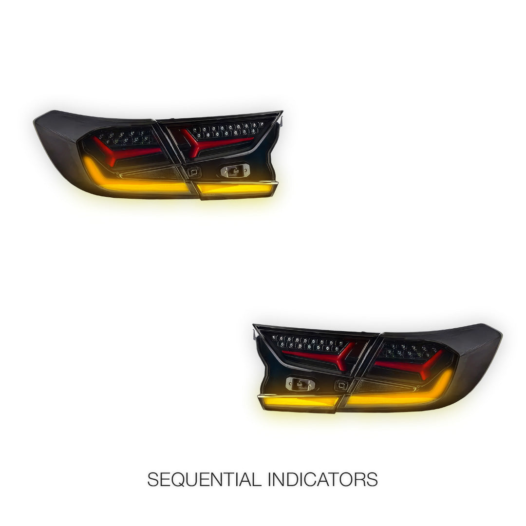 Honda Accord CV (2019 - 2022) RGB Animation DRL Sequential Tail Lights LH + RH