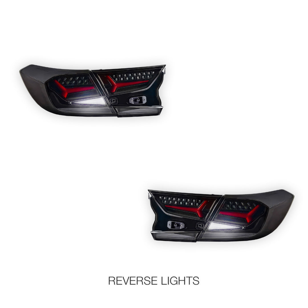 Honda Accord CV (2019 - 2022) Smoked Animation DRL Sequential Tail Lights LH + RH