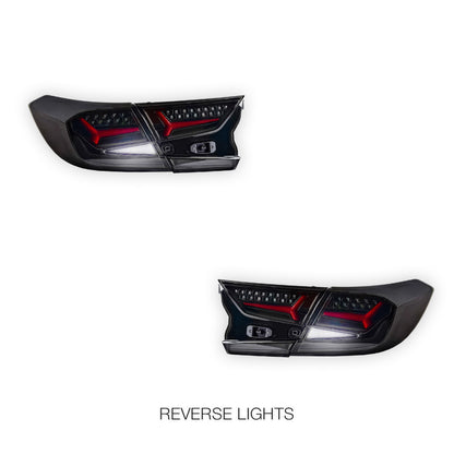Honda Accord CV (2019 - 2022) Smoked Animation DRL Sequential Tail Lights LH + RH