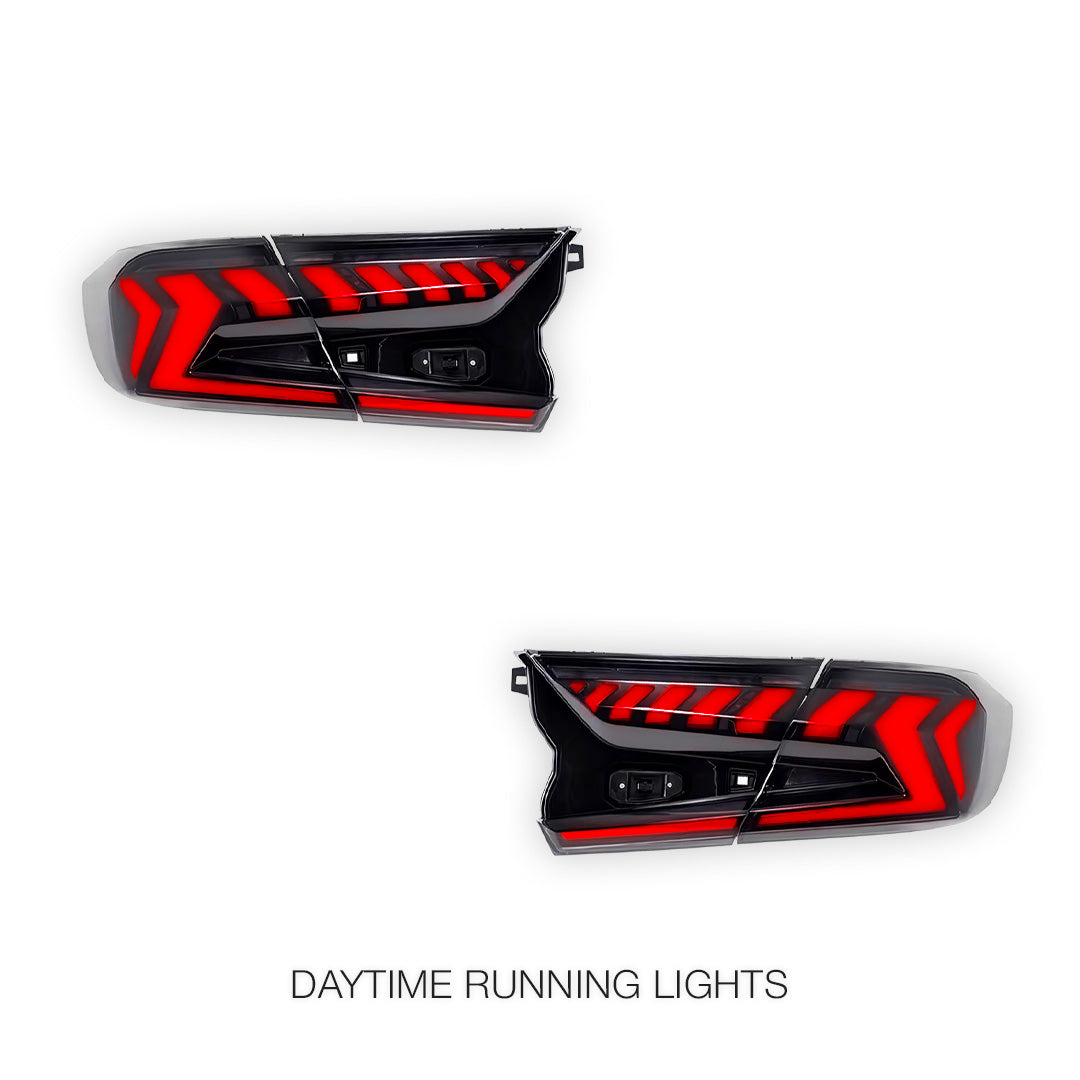Honda Accord CV (2019 - 2022) Smoked Sequential Tail Lights LH + RH