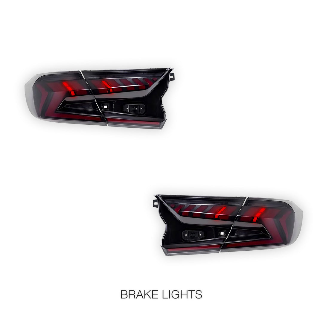 Honda Accord CV (2019 - 2022) Smoked Sequential Tail Lights LH + RH