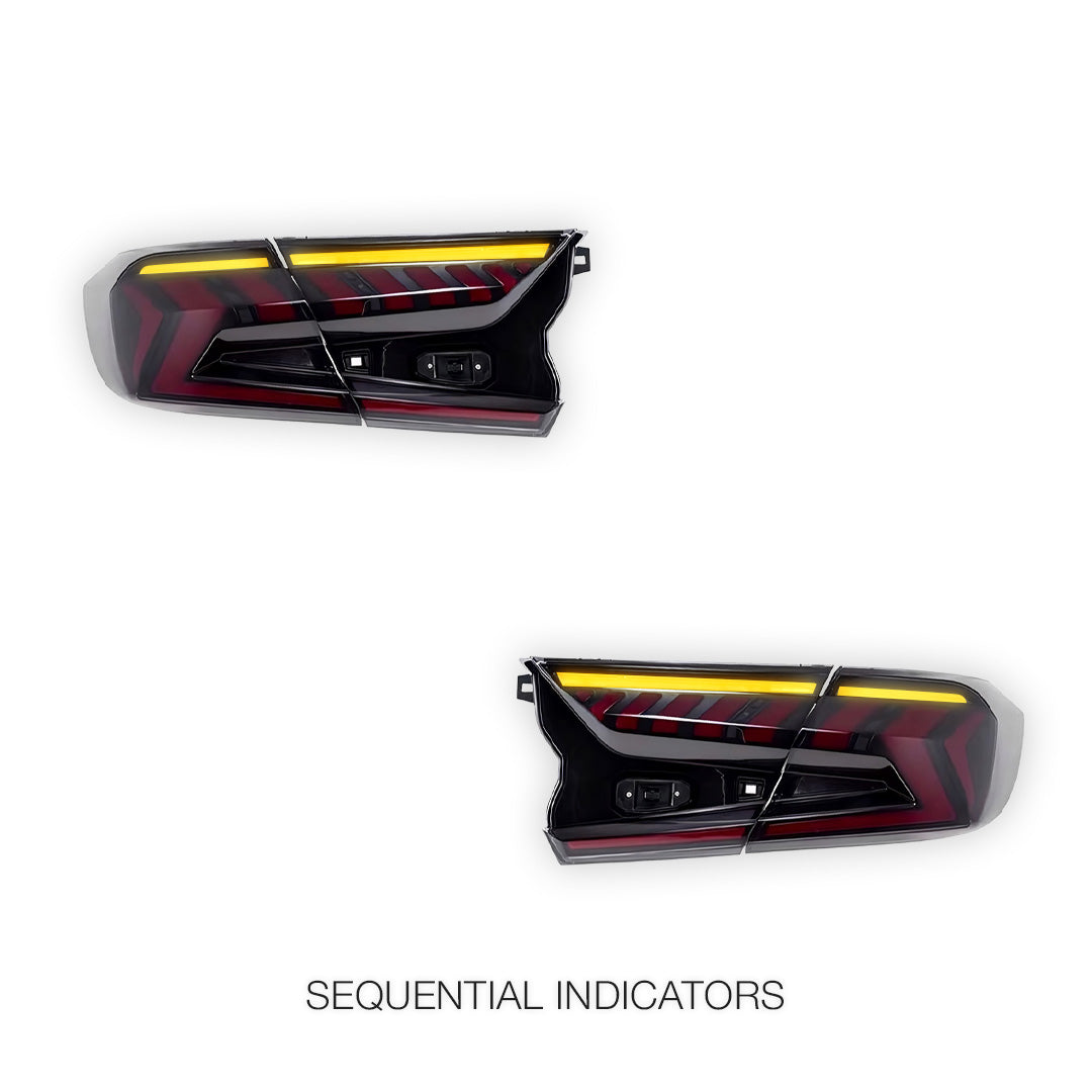 Honda Accord CV (2019 - 2022) Smoked Sequential Tail Lights LH + RH