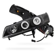 Honda Accord CD (1994 - 1997) Black CCFL Angel Eyes Projector Headlights LH + RH