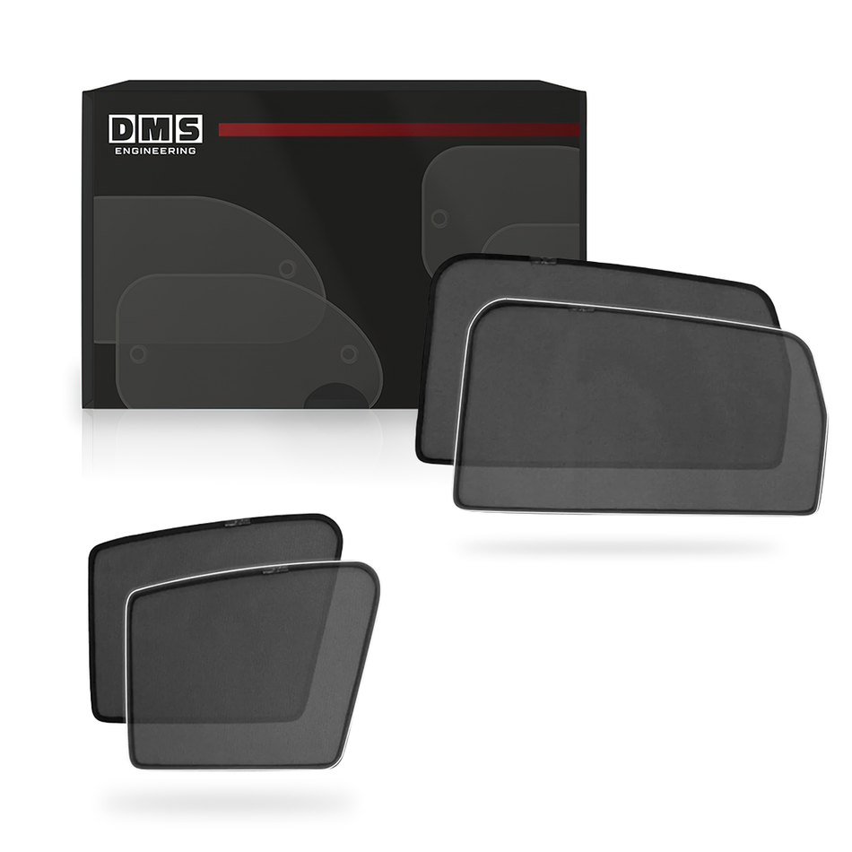 Honda CR-V RM Series (2012 - 2017) Magnetic Window Sun Shades Complete Set