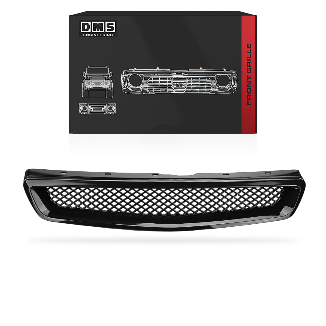 Honda Civic EK / EJ / EM (1995 - 2000) Black Grille