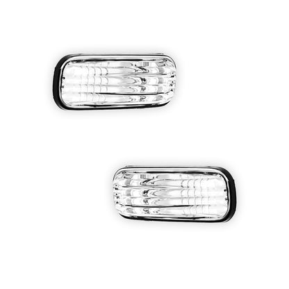 Honda Civic EK / EJ / EM (1996 - 2000) Crystal Clear Side Turn Signal Indicator Lights LH + RH