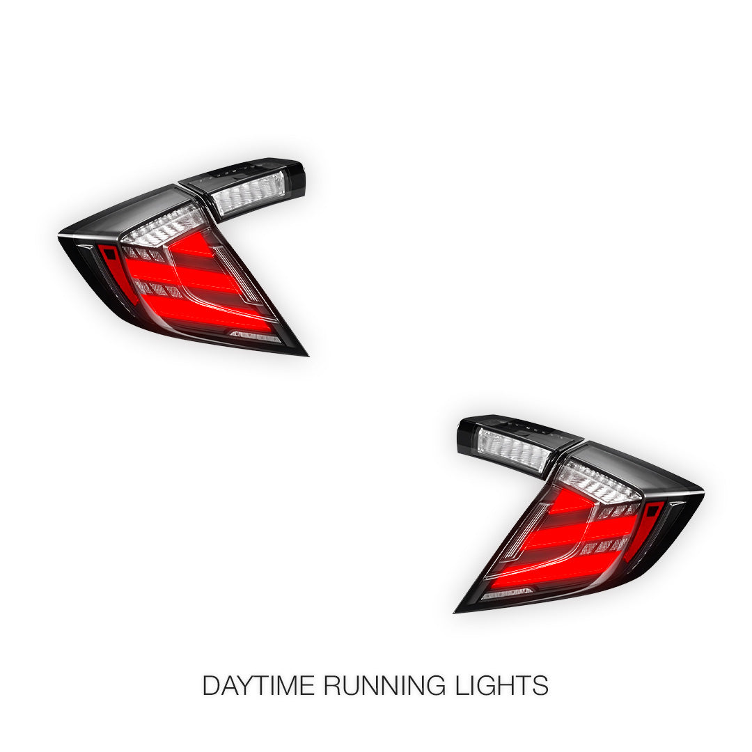 Honda Civic FC / FK (2016 - 2019) Tail Lights LH + RH