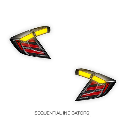 Honda Civic FC / FK (2016 - 2019) Tail Lights LH + RH