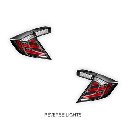 Honda Civic FC / FK (2016 - 2019) Tail Lights LH + RH