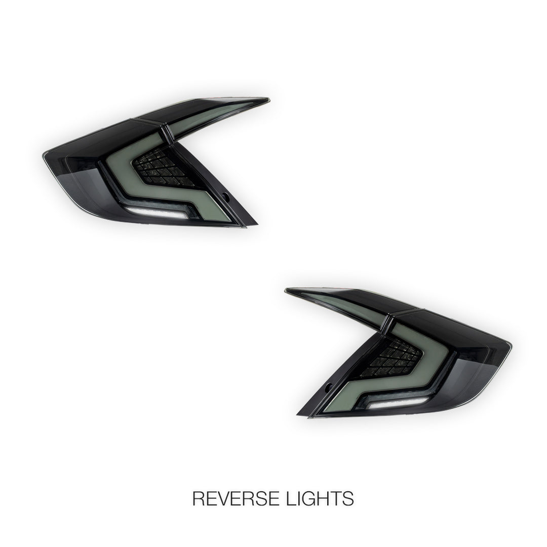 Honda Civic FC / FK (2016 - 2021) RGB Sequential Tail Lights LH + RH
