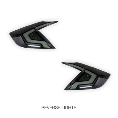Honda Civic FC / FK (2016 - 2021) RGB Sequential Tail Lights LH + RH