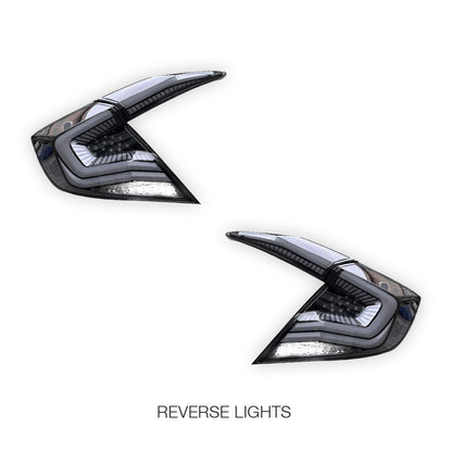 Honda Civic FC Sedan (2016 - 2018) RGB Sequential LED Tail Lights LH + RH