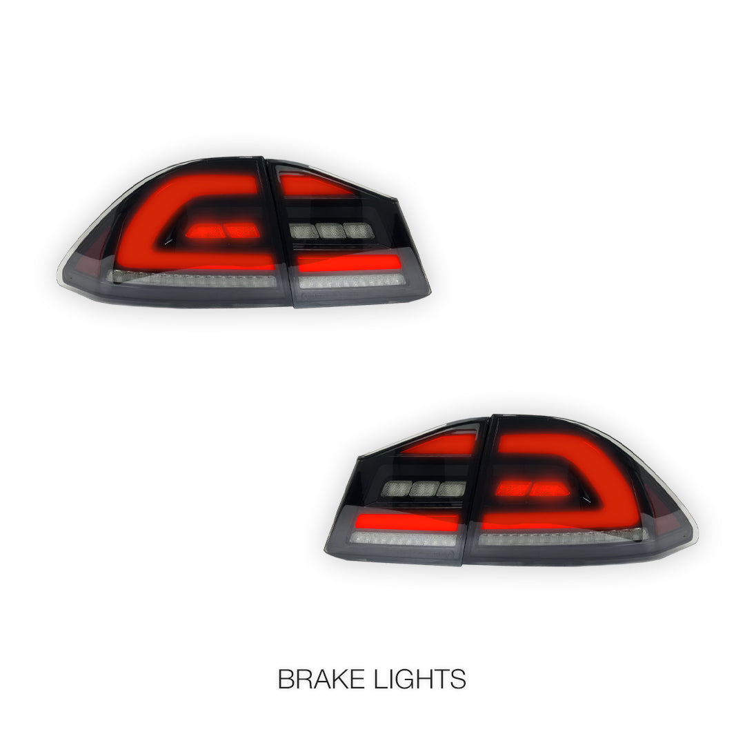 Honda Civic FD / FK (2006 - 2011) Smoked Animation DRL Sequential Tail Lights LH + RH