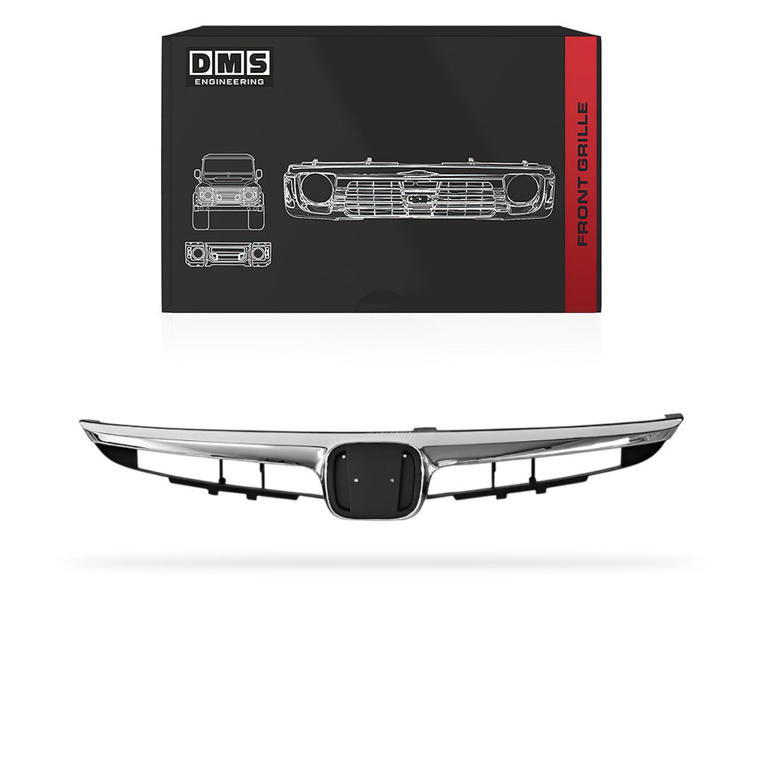 Honda Civic FD / FK (2006 - 2009) Black / Chrome Grille